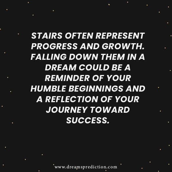 Negative Meanings About Dream Of Falling Down Stairs