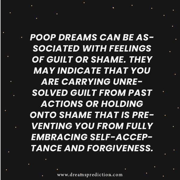 Negative Meanings About Dreaming About Poop