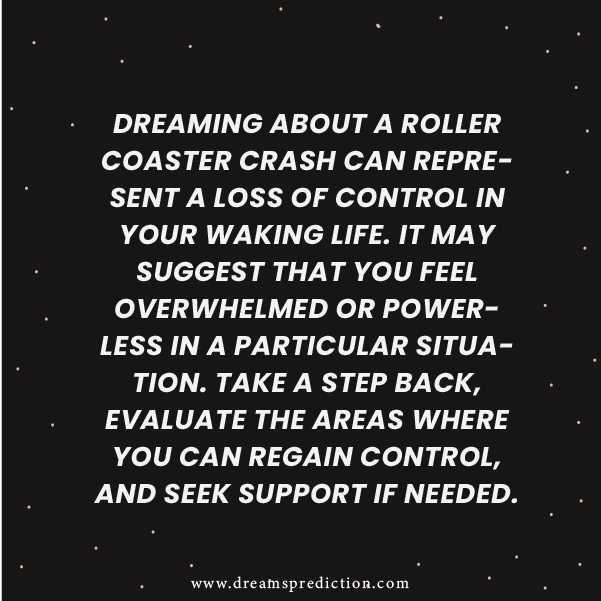 Negative Meanings Of Dream About Roller Coaster