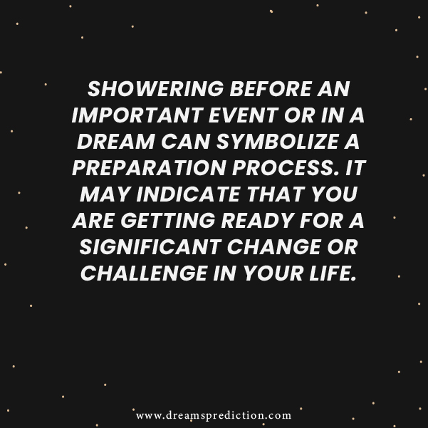 Negative Meanings Of Dreams About Showering