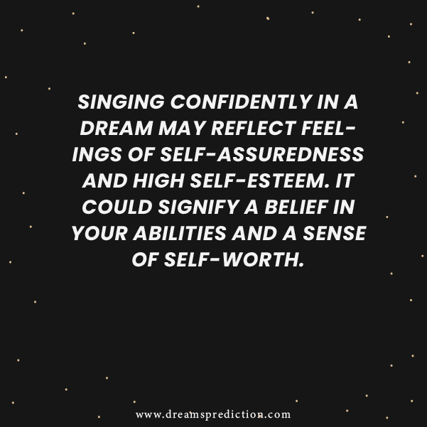 Negative Meanings about Dream of Singing