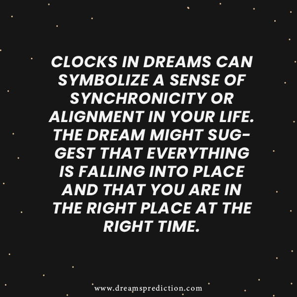 Negative Meanings of Clocks in Dreams