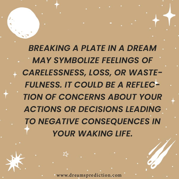 Positive Meanings Of Breaking A Plate Meaning