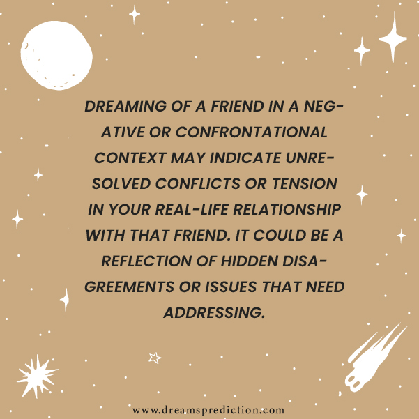 Positive Meanings Of Dream About Friend