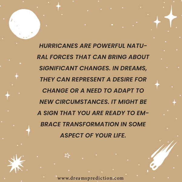 Positive Meanings Of Dream About Hurricane