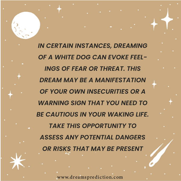 Positive Meanings about Dream Of White Dog