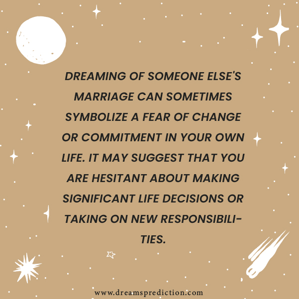 Positive Meanings about Dreaming Of Someone Getting Married