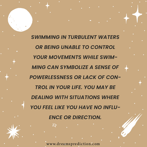 Positive Meanings about Dreaming Of Swimming