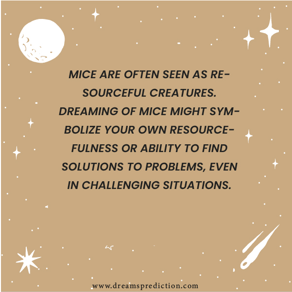 Positive Meanings of Dreams Of Mice