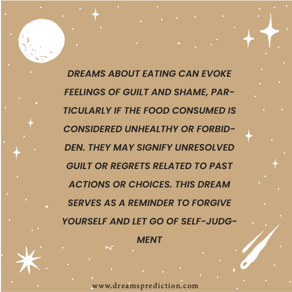 Positive Meanings of Eating Dream