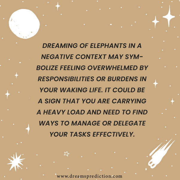 Positive Meanings of Elephant in Dream