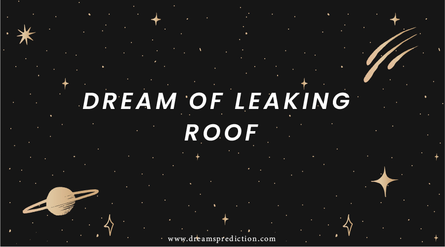 Dream Of Leaking Roof